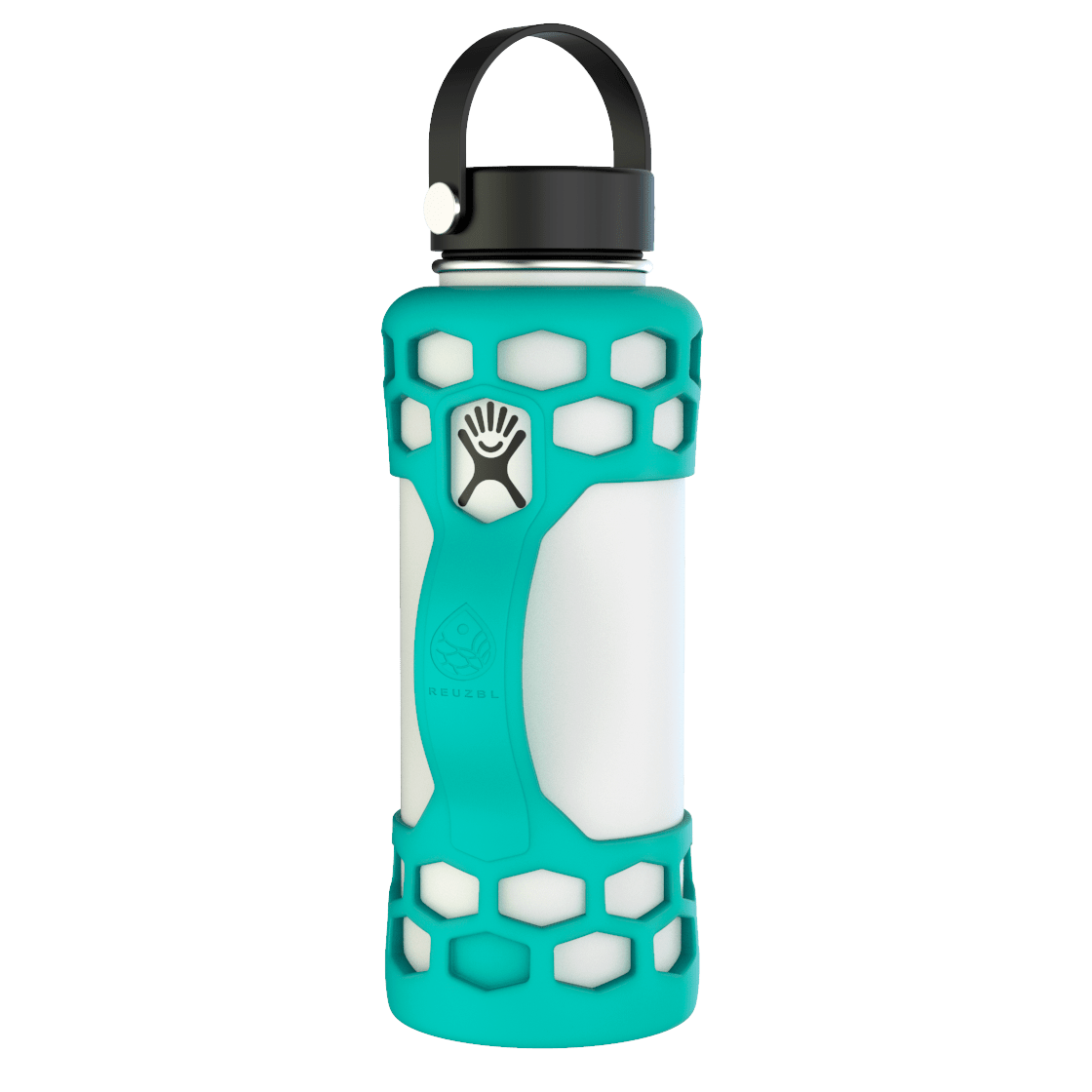 Silicone Water Bottle Sleeve  Fits over Swell and Hydro Flask Bottles -  GiveGrip™ – FACT goods